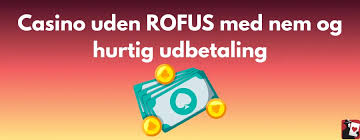 Casino Uden ROFUS Med Bankoverføring - Optimer Dit Spil Casino Uden ROFUS Med Bankoverføring - Optimer Dit Spil
